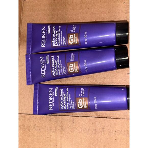 Redken Color Extend Blondage Mask Honey Beige Blonde GB travel